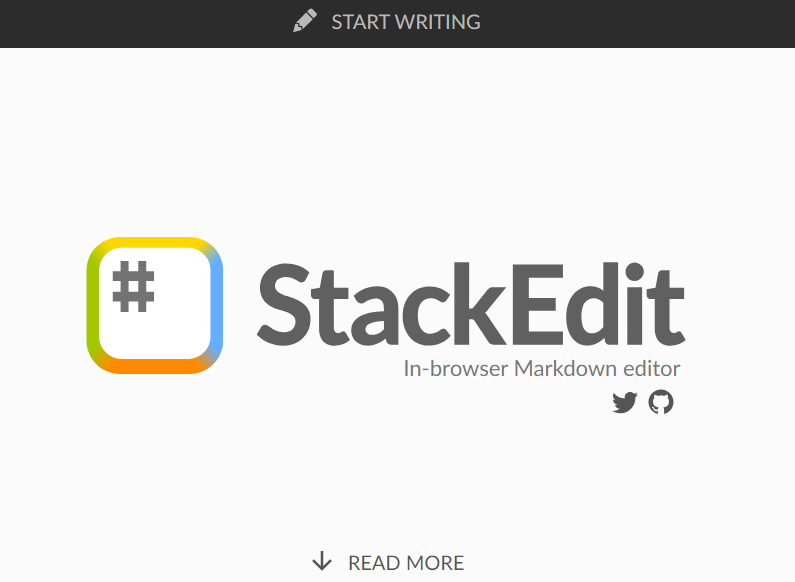 StackEdit Markdown 编辑器